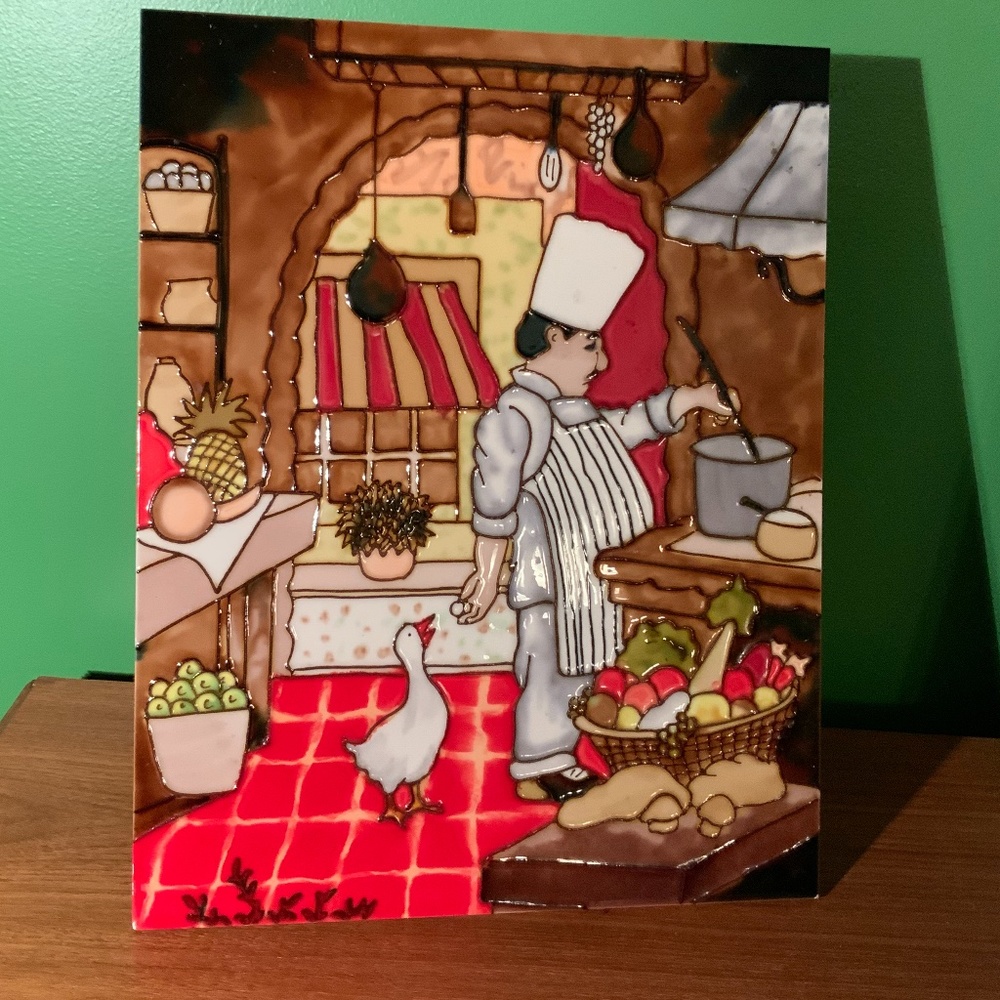 Décorative Ceramic/ stain glass style plank